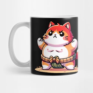 Sumo Cat Mug